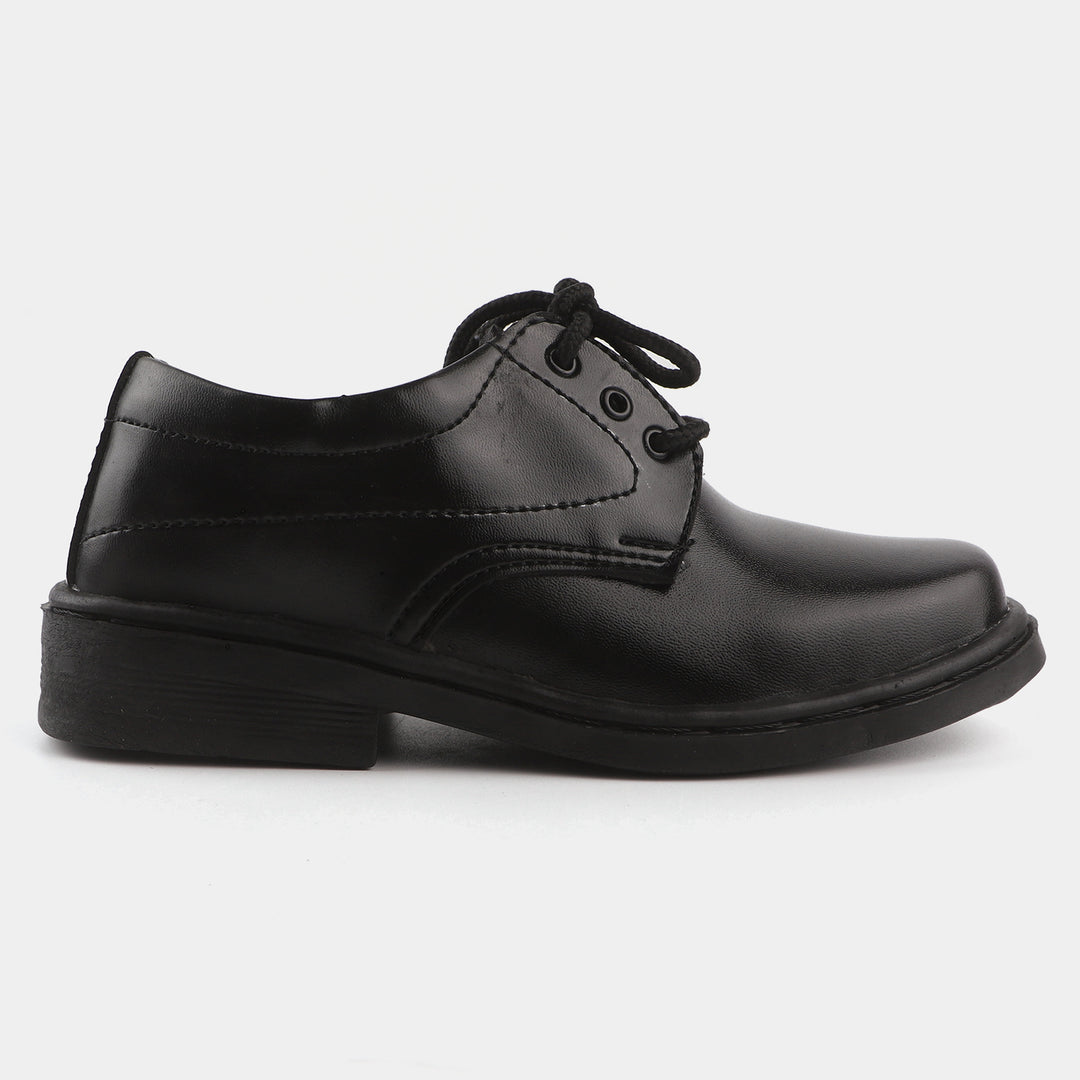 Boys School Shoes TS-14A-BLACK