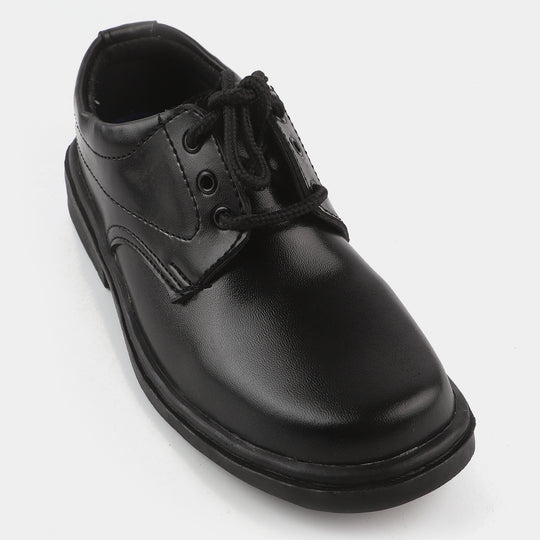 Boys School Shoes TS-14A-BLACK