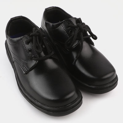 Boys School Shoes TS-14A-BLACK