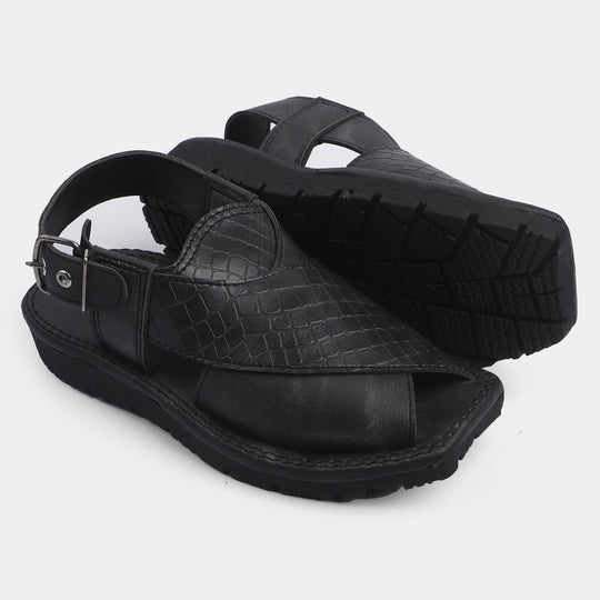 Boys Peshawari -Grey/Black