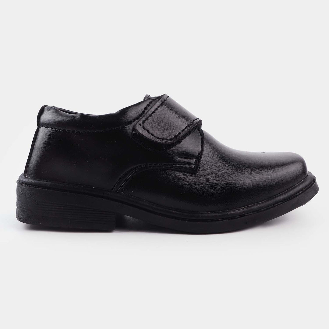 Boys School Shoes TS-12A-BLACK