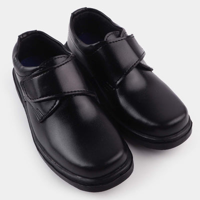 Boys School Shoes TS-12A-BLACK