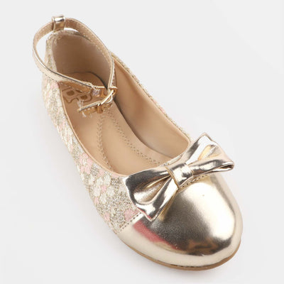 Girls Pumps ZP-001-Golden