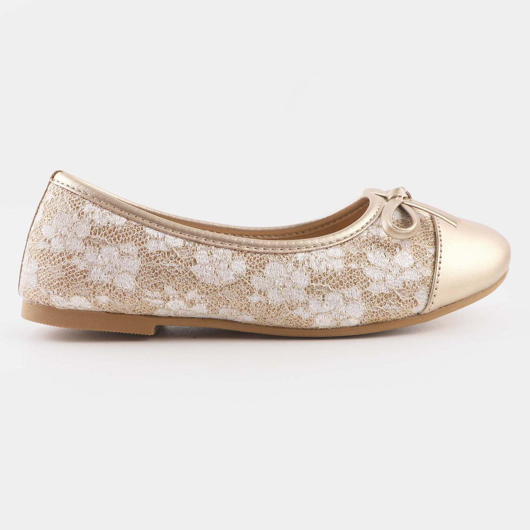 Girls Pumps ZP-011-Golden