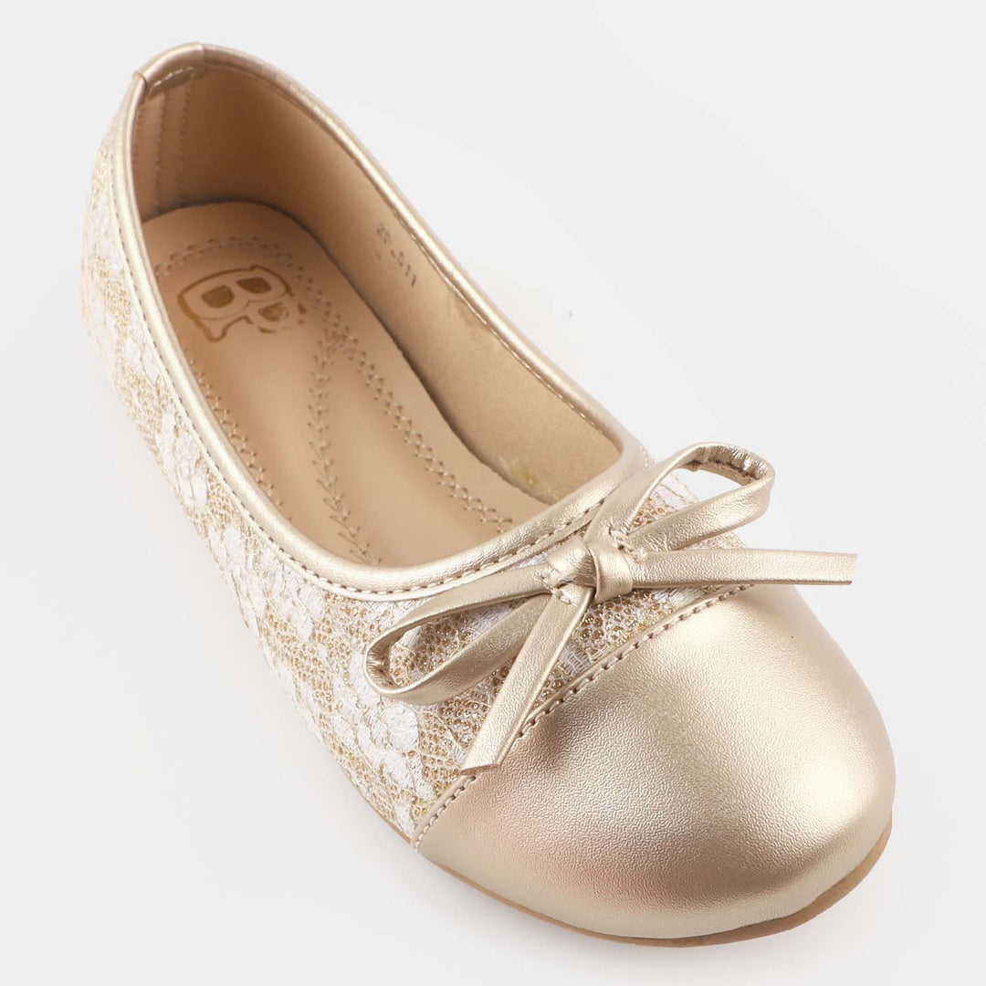 Girls Pumps ZP-011-Golden