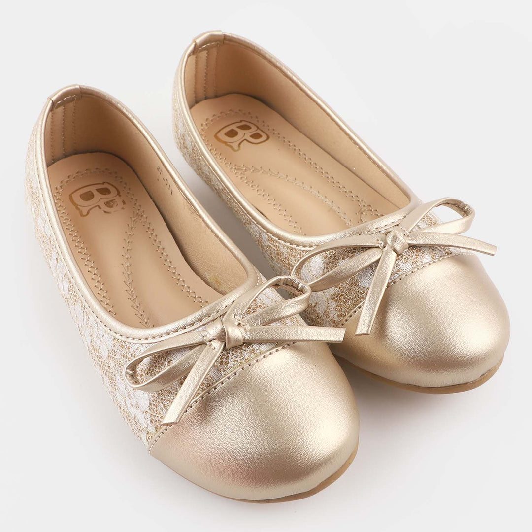 Girls Pumps ZP-011-Golden