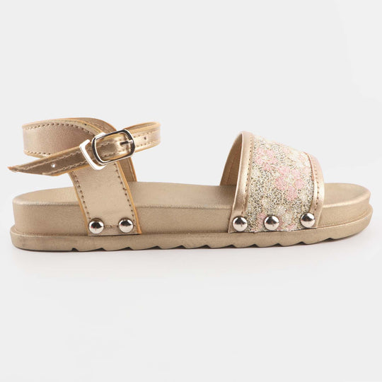 Girls Sandal SA-33-Golden