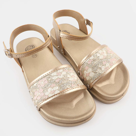 Girls Sandal SA-33-Golden