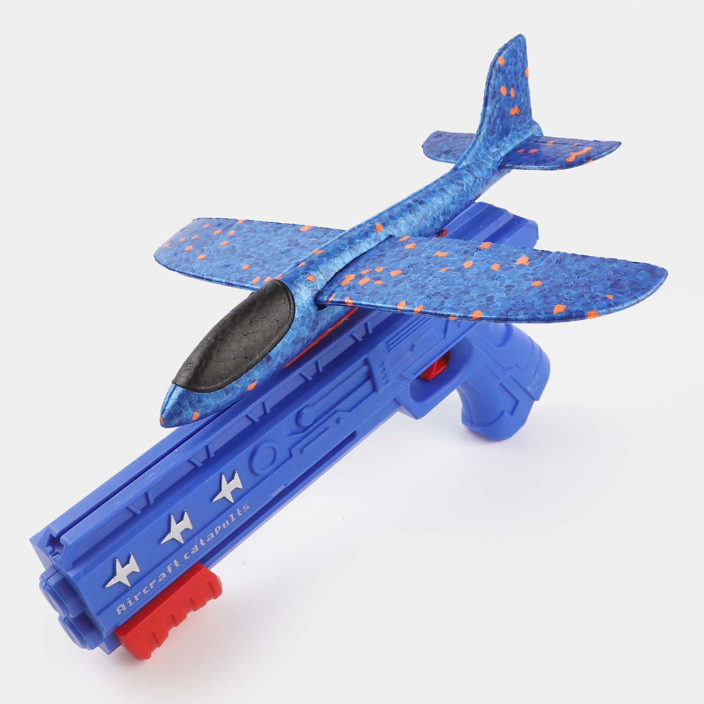 Glider Plane Foam Launcher Toy - Blue