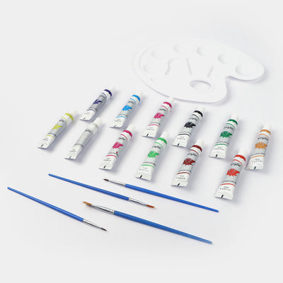 Keep Smiling Acrylic Color Set For Kids
