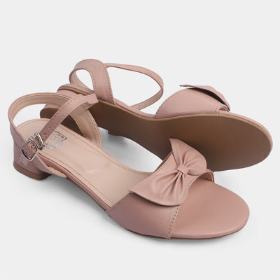 Girls Sandal Heels 456-51-Pink