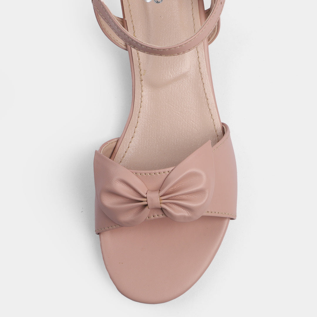 Girls Sandal Heels 456-51-Pink