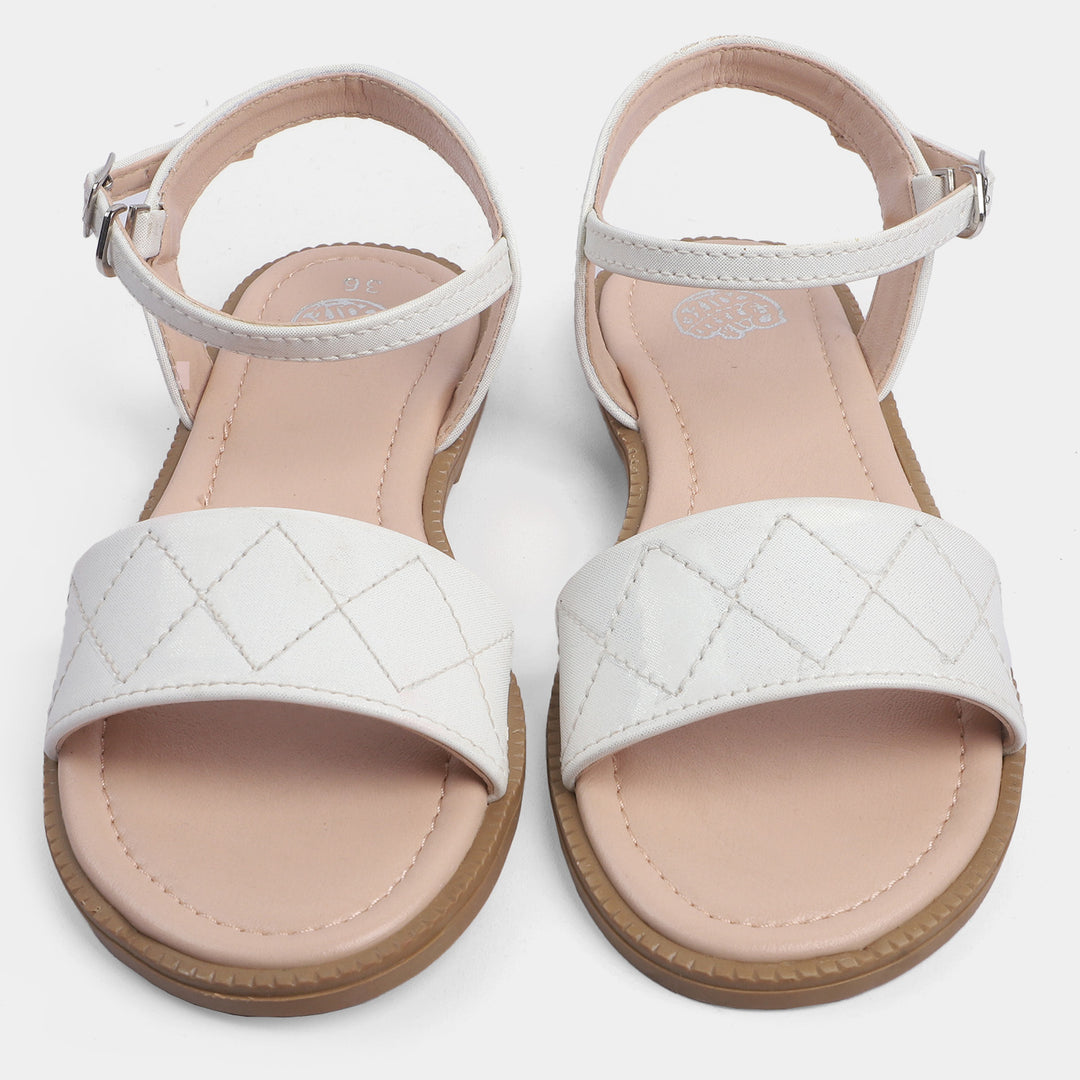 Girls Sandal 456-56-White