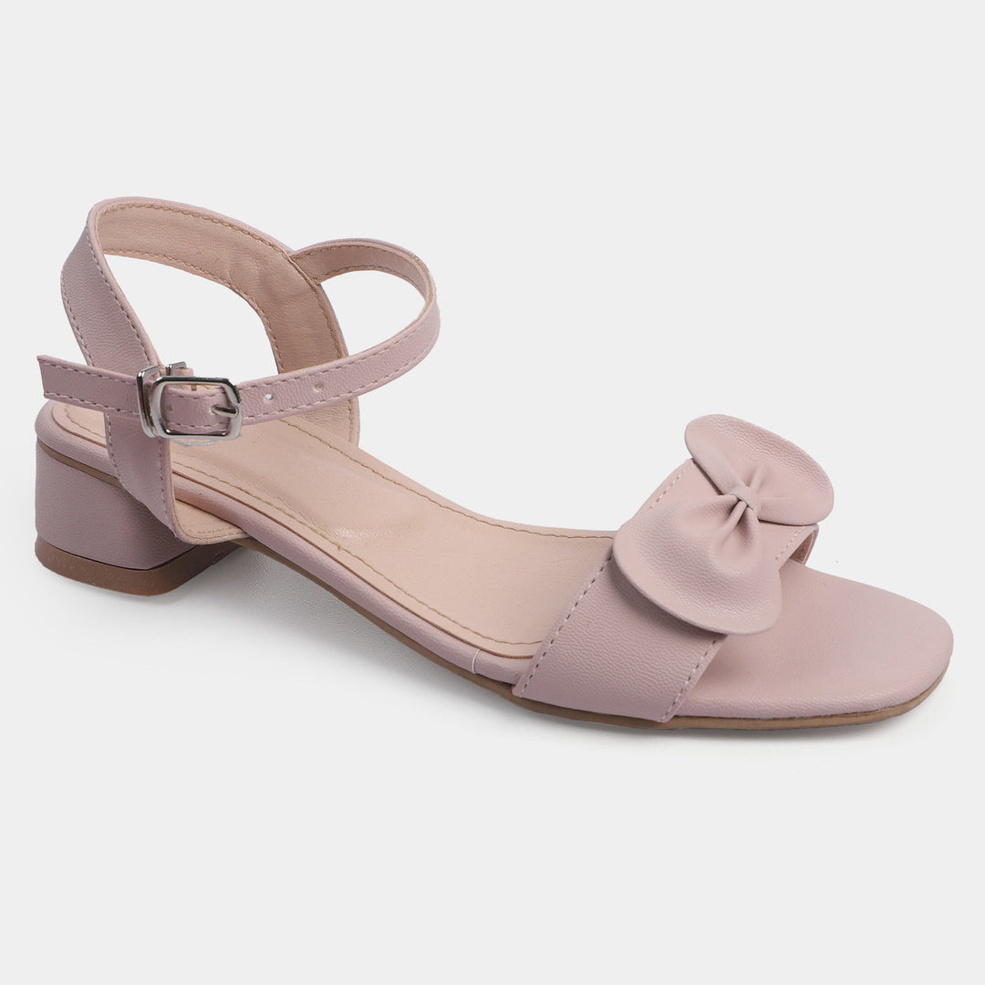 Girls Sandal Heels 456-52-Peach