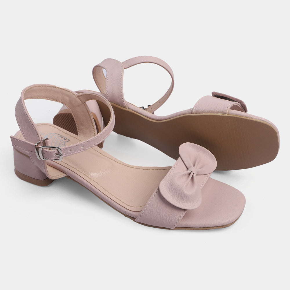 Girls Sandal Heels 456-52-Peach