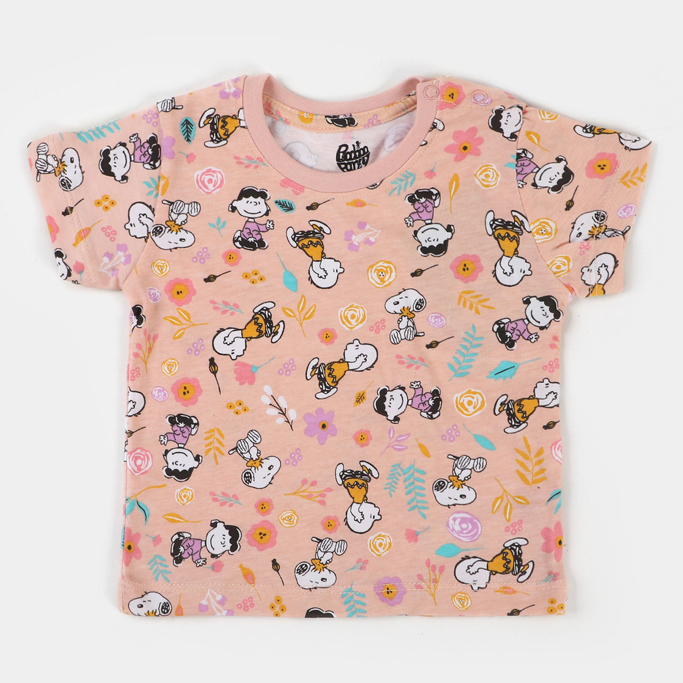 Infant Girls T-Shirt Character Printed - Scallop