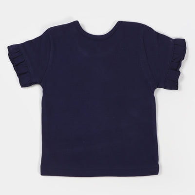 Infant Girls Suit Little Island - NAVY