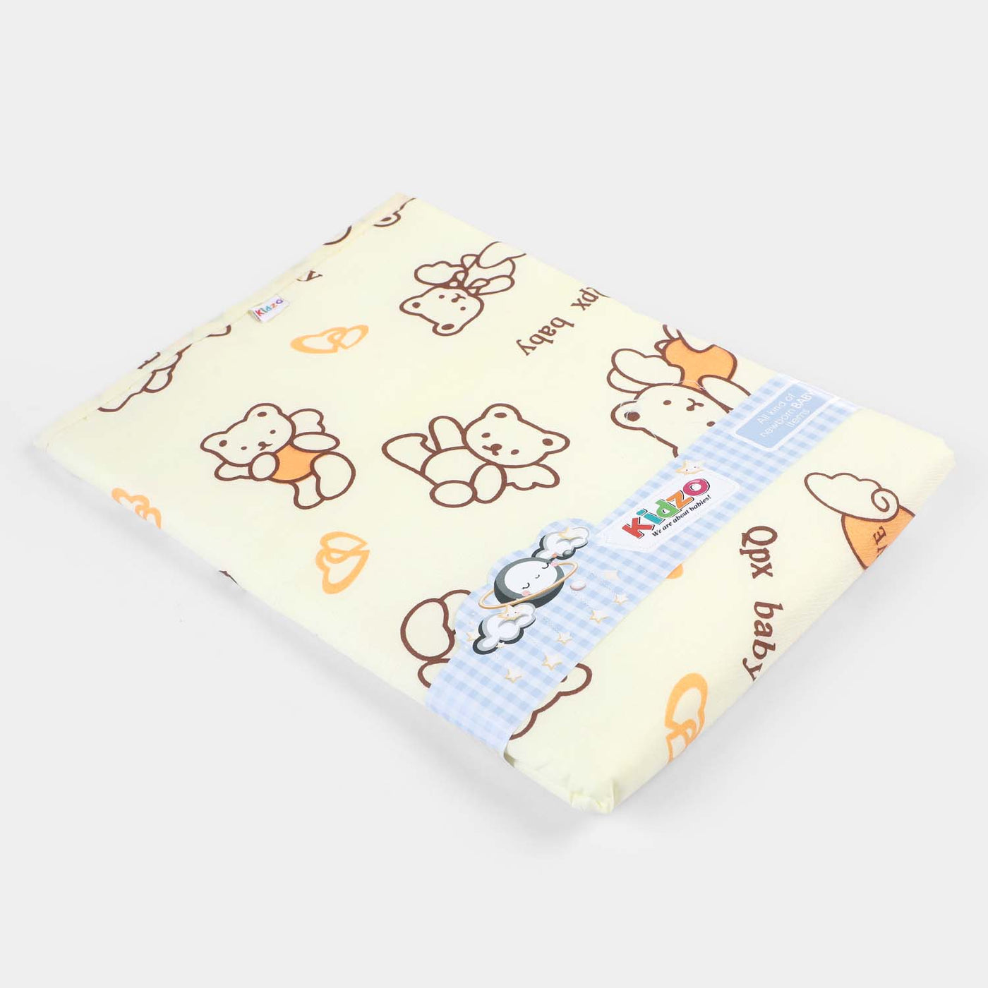 Baby Changing Sheet 45*60 | Yellow