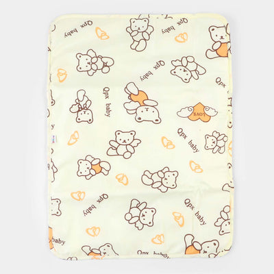 Baby Changing Sheet 45*60 | Yellow