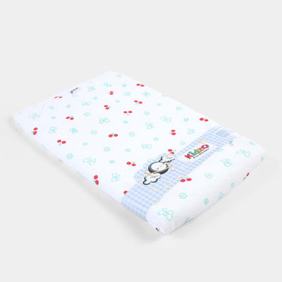 Baby Changing Sheet Terry 45*60 | Cherry Green