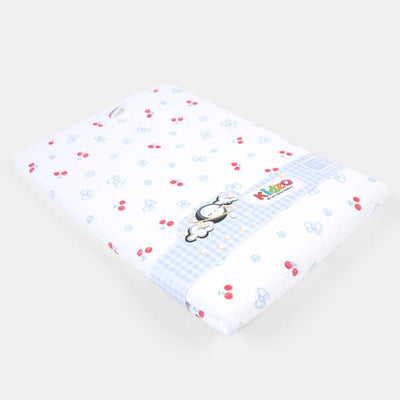 Baby Changing Sheet Terry 45*60 | Cherry Blue