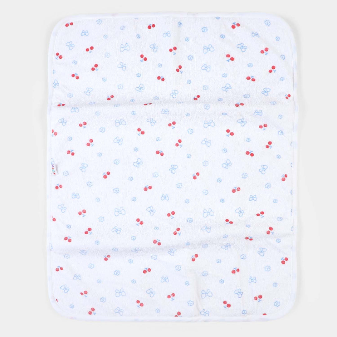 Baby Changing Sheet Terry 45*60 | Cherry Blue