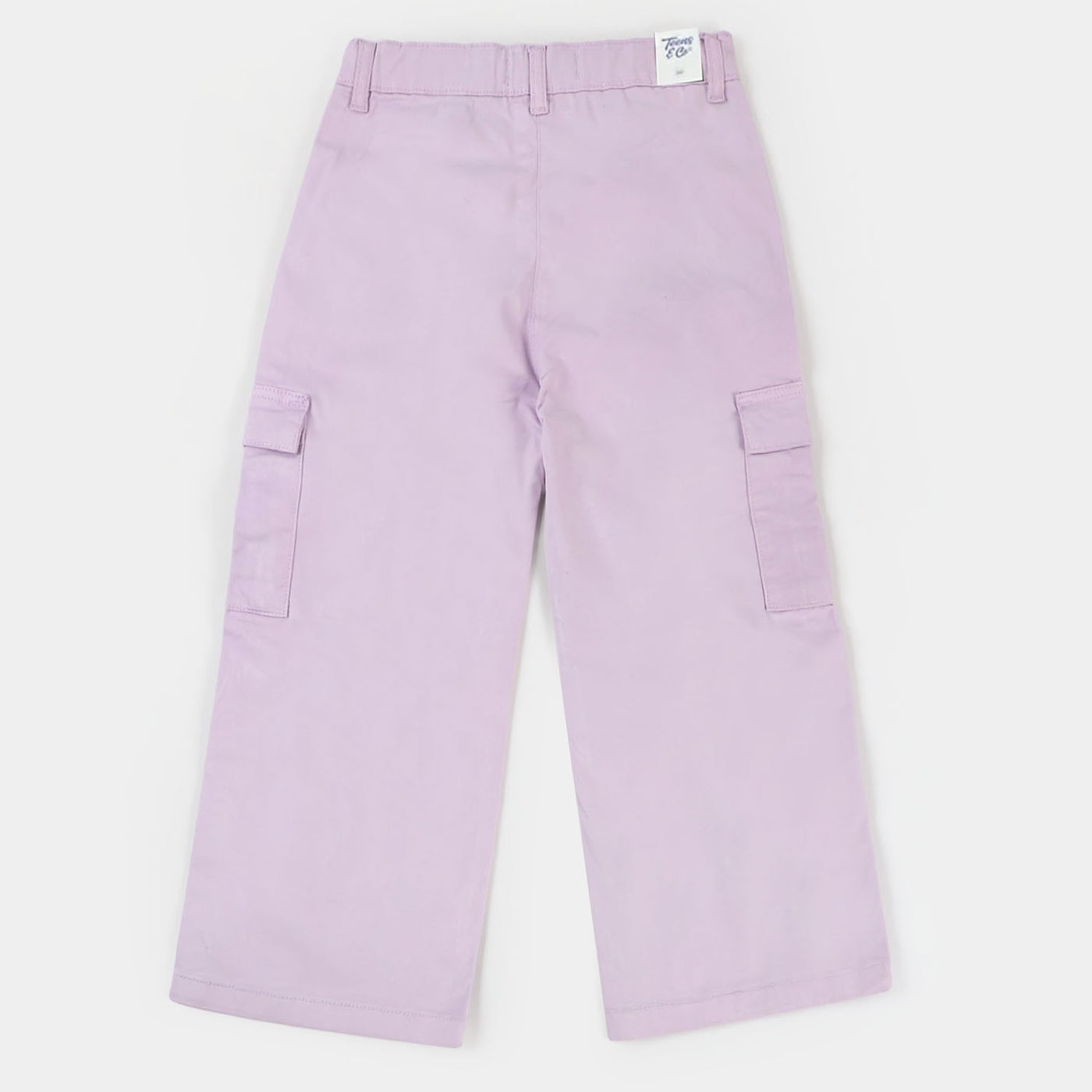 Teens Girls Cotton Pant Super Girl - Lilac