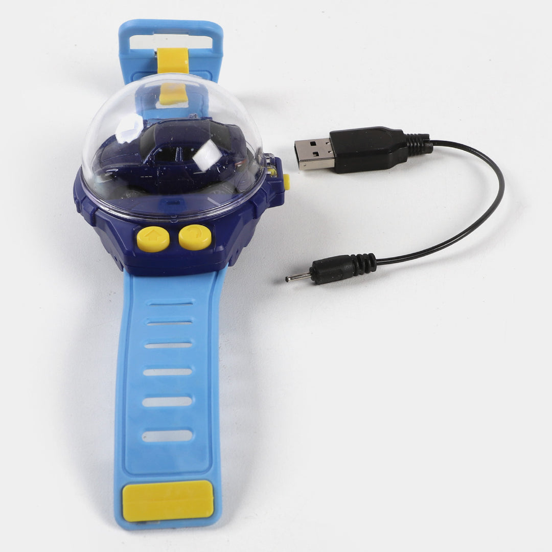 Mini Watch Remote Control Car | Blue