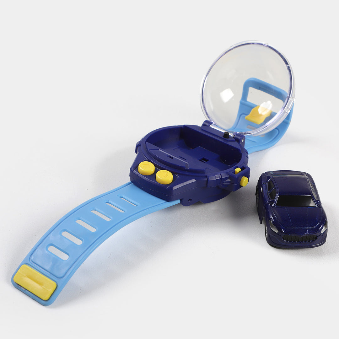 Mini Watch Remote Control Car | Blue