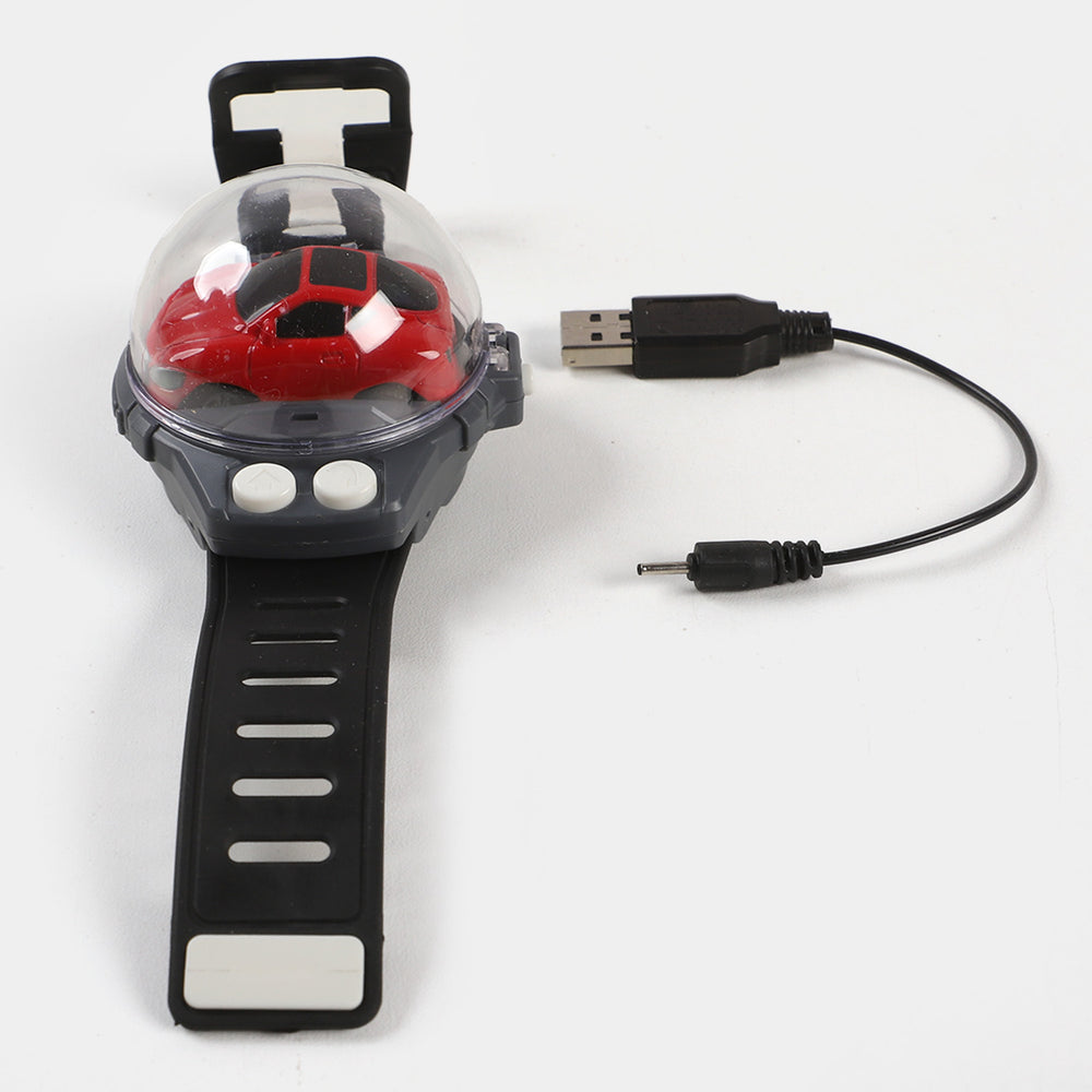 Mini Watch Remote Control Car | Red