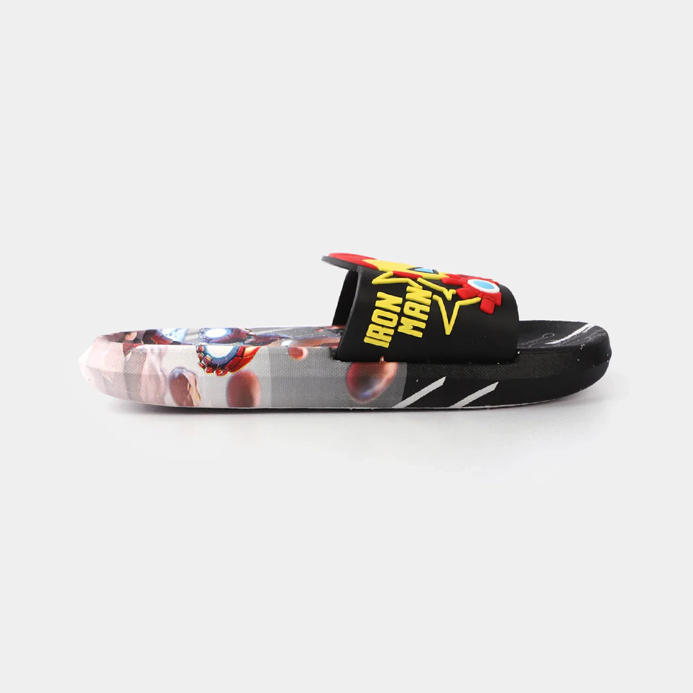 CHARACTER BOYS SLIPPERS -Black