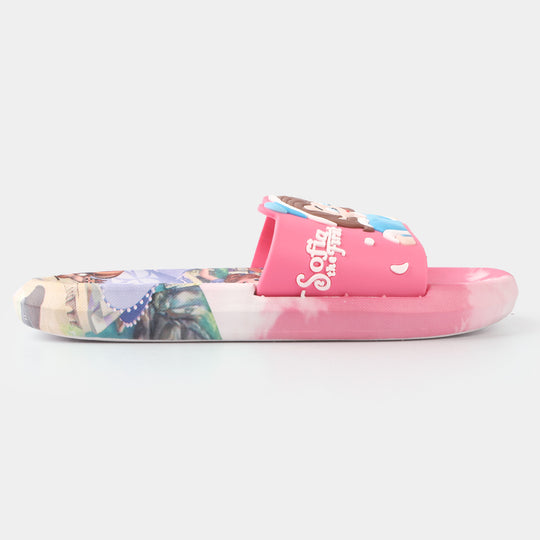 Character Girls Slippers-Fuchsia