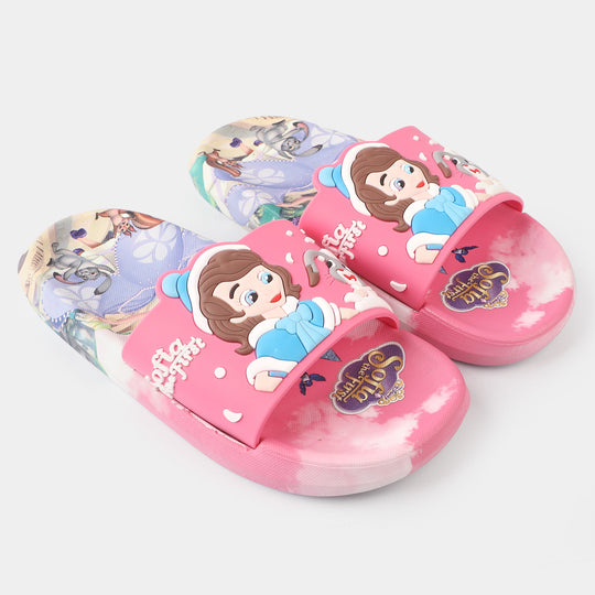 Character Girls Slippers-Fuchsia