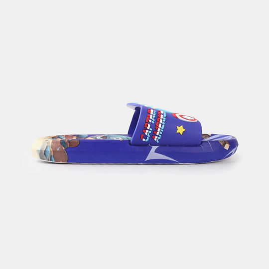 Boys Slippers DF-114-Blue