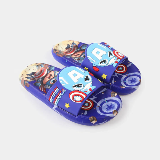 Boys Slippers DF-114-Blue