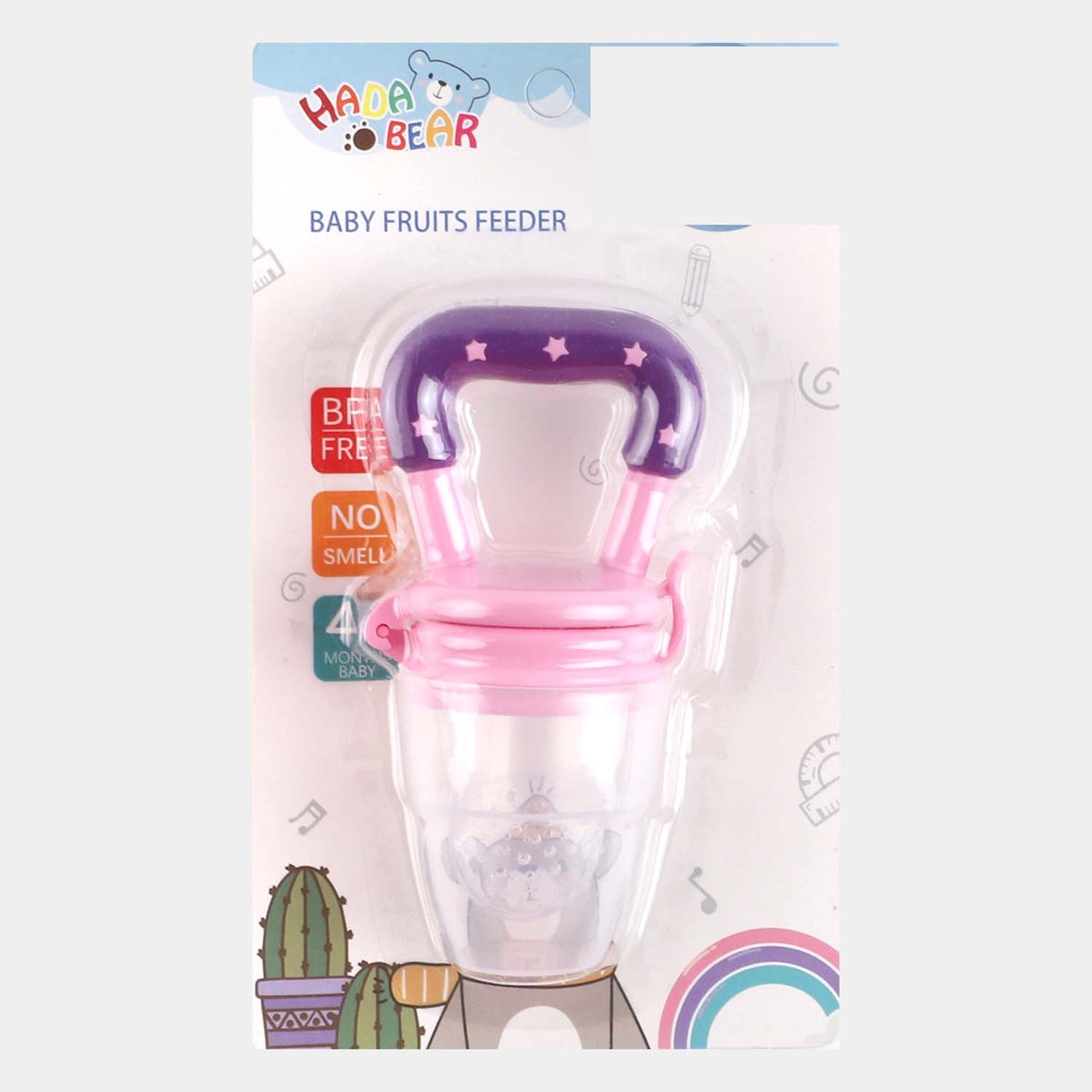 Baby Fresh Fruit Feeder Pink