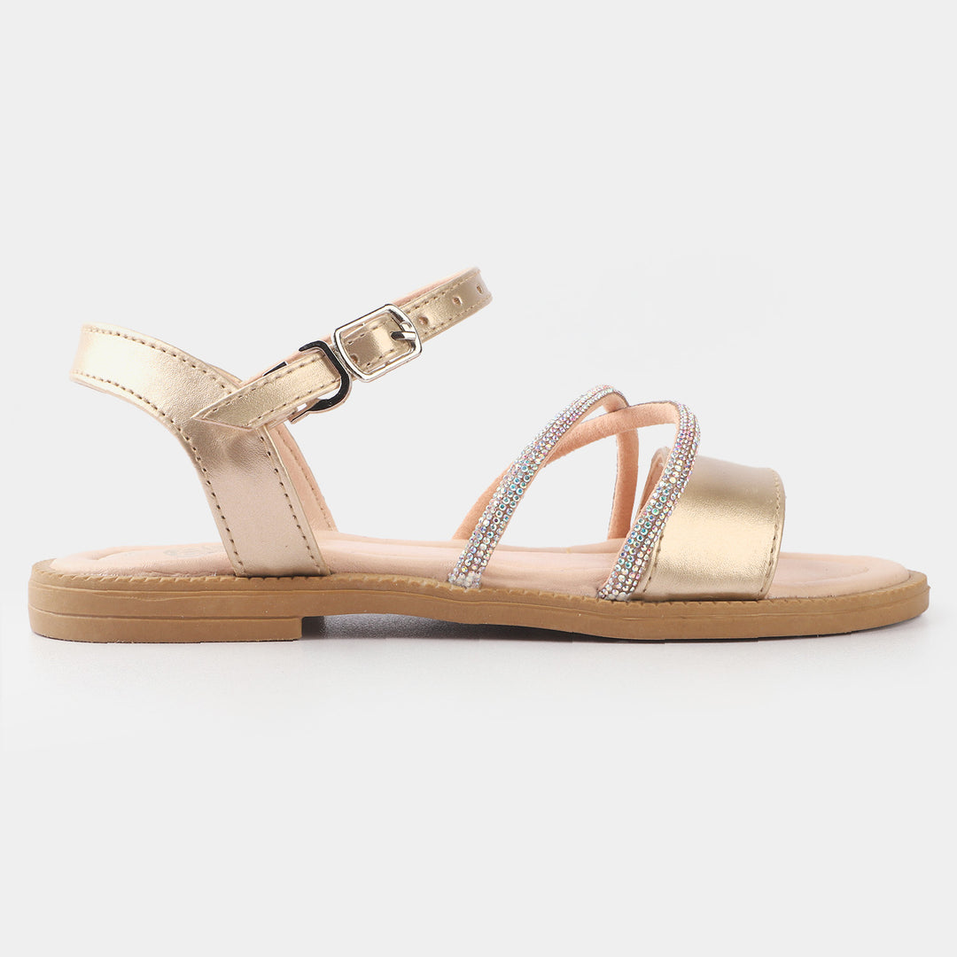 Girls Sandal 456-60-Golden