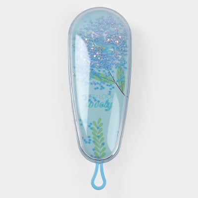 Transparent Glitter Hair Brush For Girls