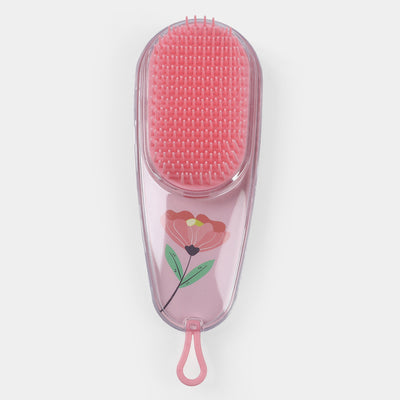 Transparent Glitter Hair Brush For Girls