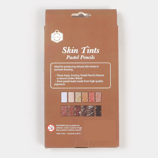 Skin Tint Pastel Pencils | 12PCs