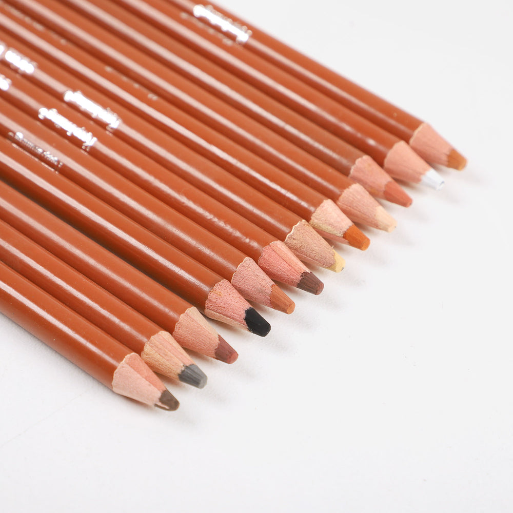 Skin Tint Pastel Pencils | 12PCs