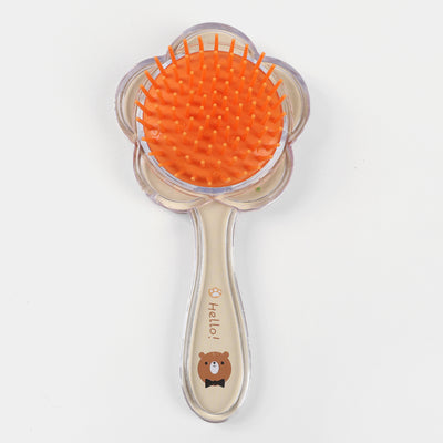 Transparent Glitter Hair Brush For Girls