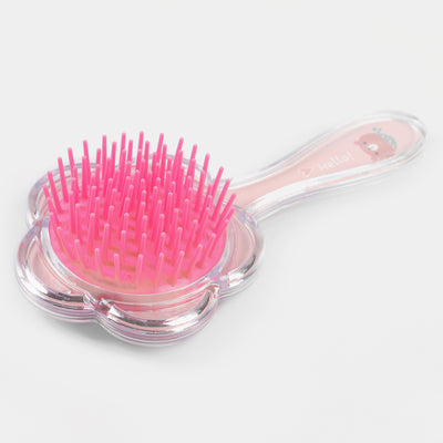 Transparent Glitter Hair Brush For Girls