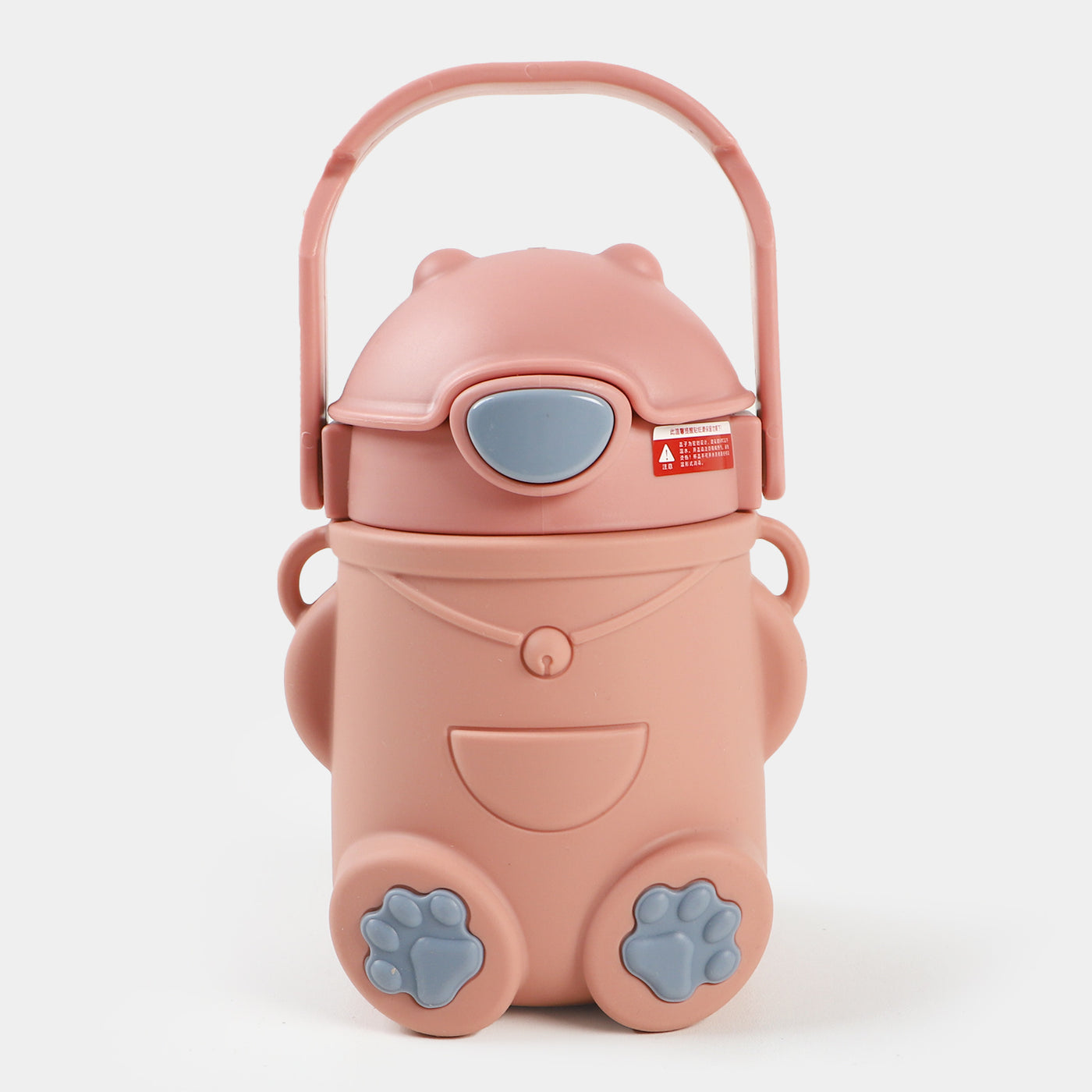 Steel Water Bottle Robot With Silicone Pouch