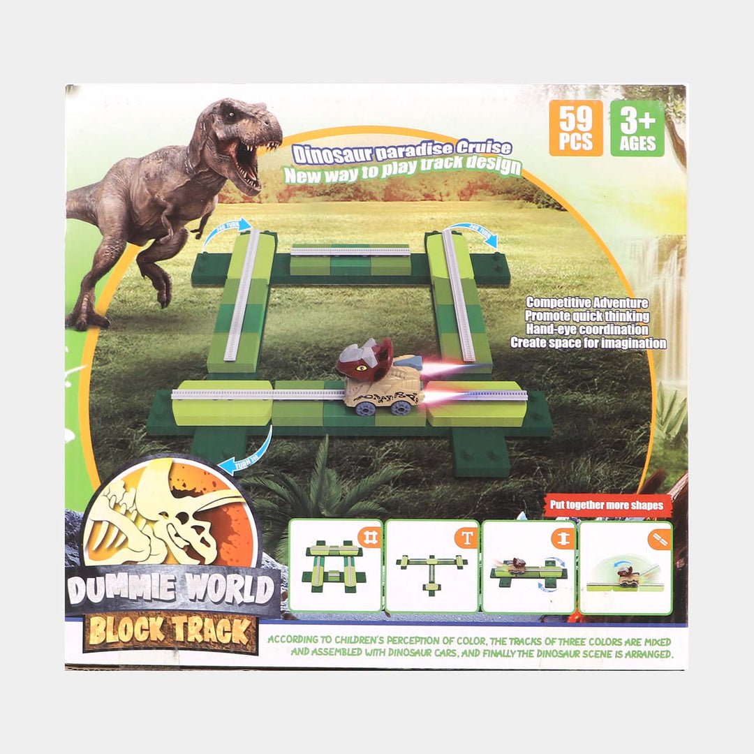 Block Track Set For Kids