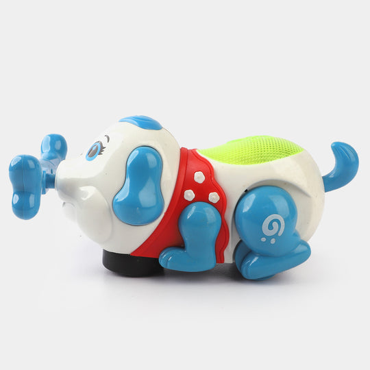 Electric Dancing Music Lighting Cute Dog Toy