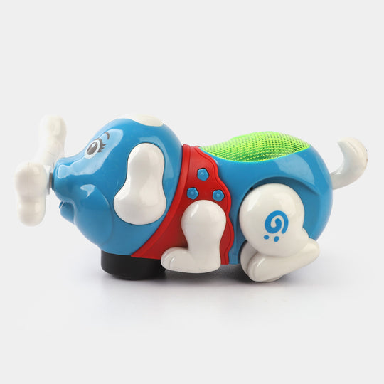Electric Dancing Music Lighting Cute Dog Toy