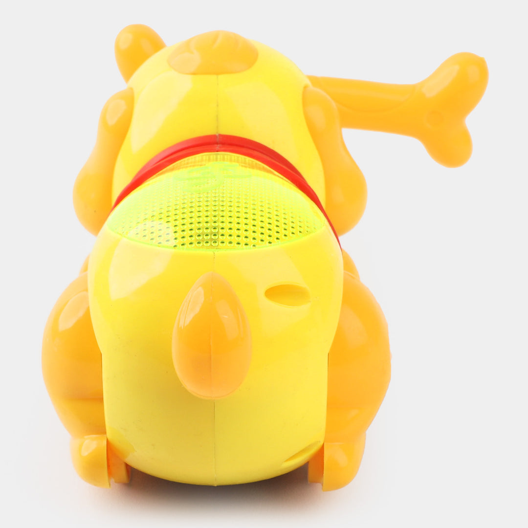 Electric Dancing Music Lighting Cute Dog Toy