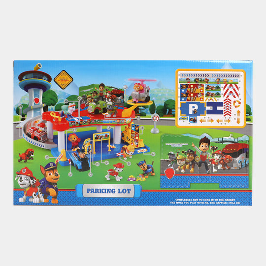 Character Parking Lot Play Set For Kids