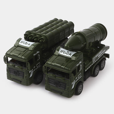 Military 4PCs Vehicle Toy For Kids